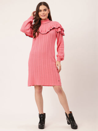 Elle Women Round Neck Dress