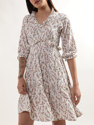 Elle Women White Dress