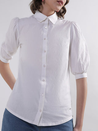 Elle Women White Top