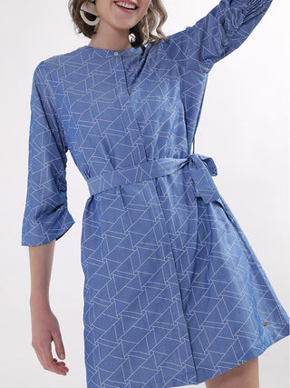 Elle Women Blue Dress