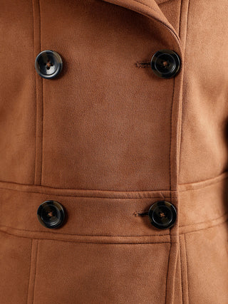 Elle Women Solid Full Sleeves Collar Jacket