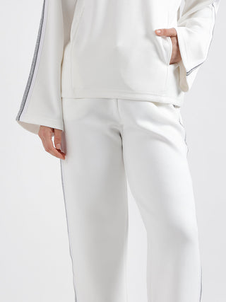 Elle Women Solid Relaxed Fit Sweatpant