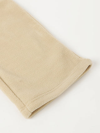 Elle Women Beige Self Design High-Rise Oversized Sweatpant