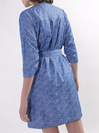 Elle Women Blue Dress