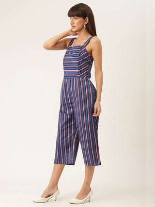 Elle Women Multi Printed Round Neck Jumpsuit
