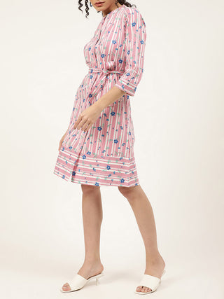 Elle Women Pink Dress