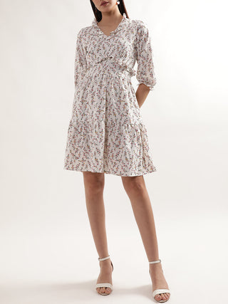 Elle Women White Dress