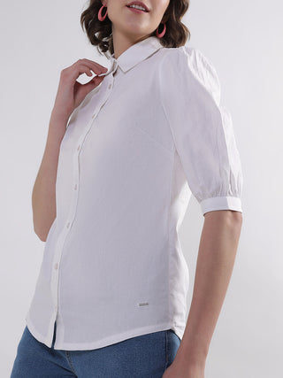 Elle Women White Top