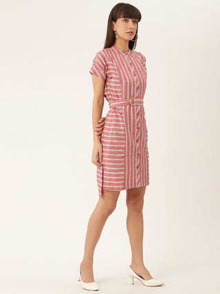 Elle Women Beige Dress