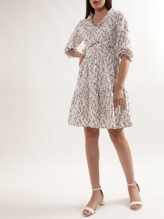 Elle Women White Dress