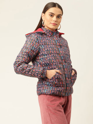 Elle Women Hooded Jacket
