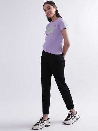 Elle Women Black Solid Regular Fit Jeans