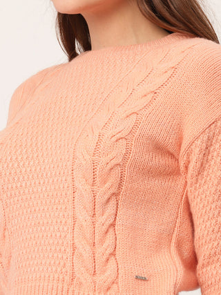 Elle Women Round Neck Sweater
