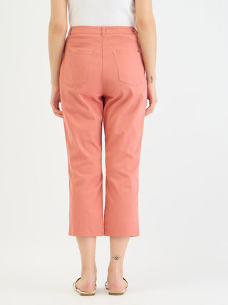 Elle Women Pink Regular Fit Trouser
