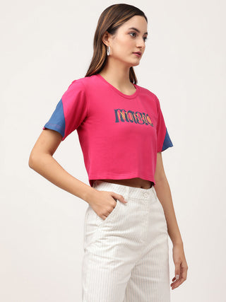 Elle Women Pink Tshirt