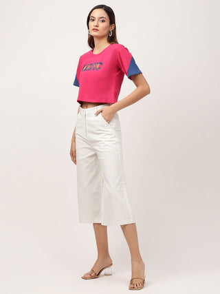 Elle Women Pink Tshirt