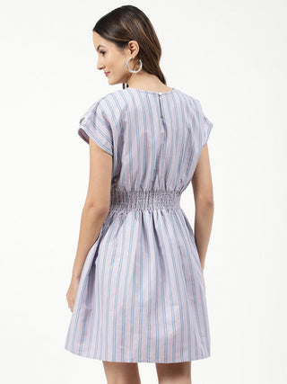 Elle Women Purple Dress