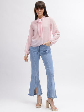Elle Women Pink Top