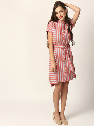 Elle Women Beige Dress